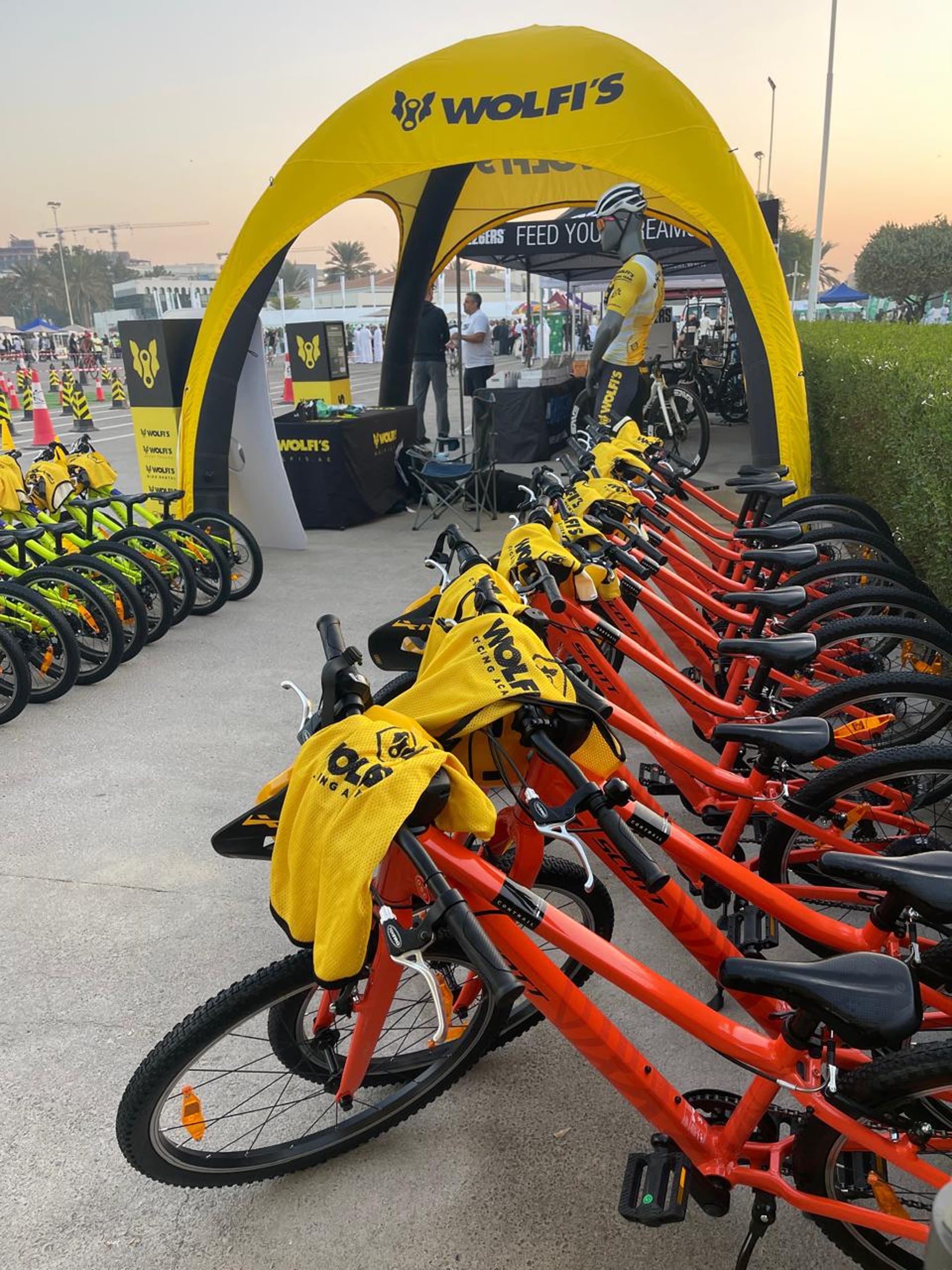 Pedal Master cycling program in the UAE