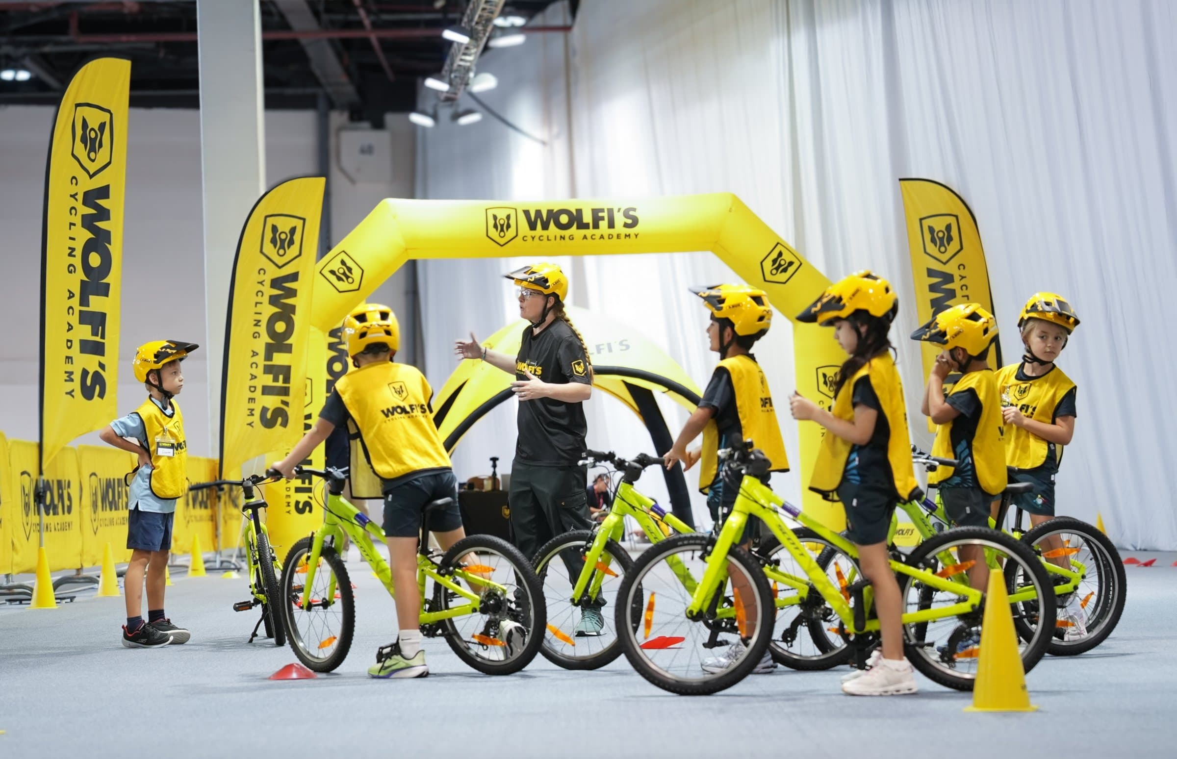 30-Minute challenge zone cycling program in the UAE